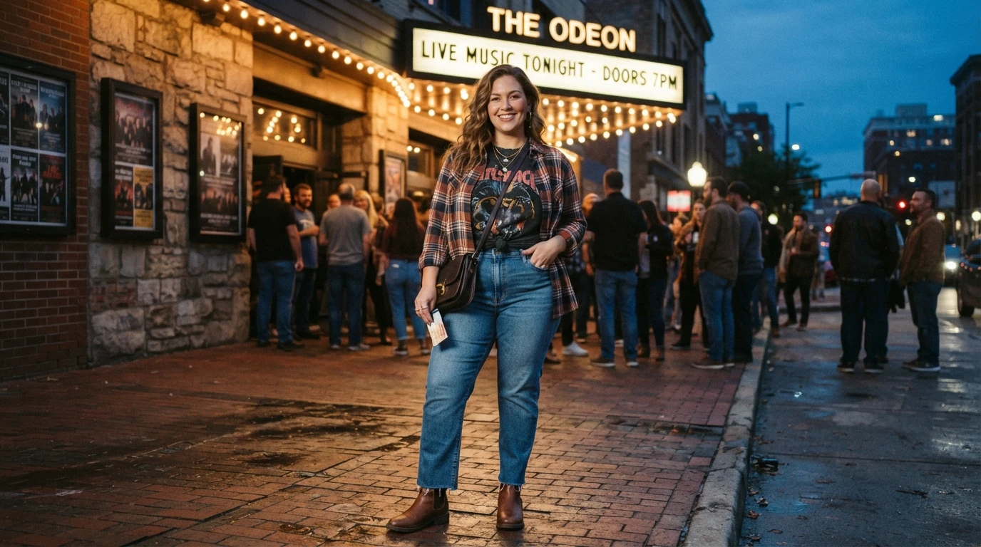 10 Concert Outfits for Curvy Women Fall Edition