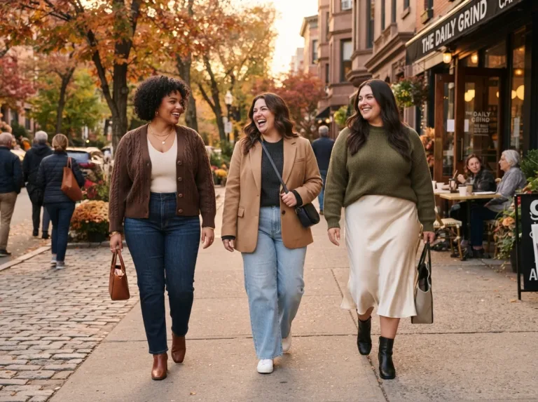 10 Easy Plus Size Fall Outfit Ideas for Brunch, Work & Weekends
