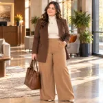 10 Fall Office Outfits for Curvy Women That Actually Work