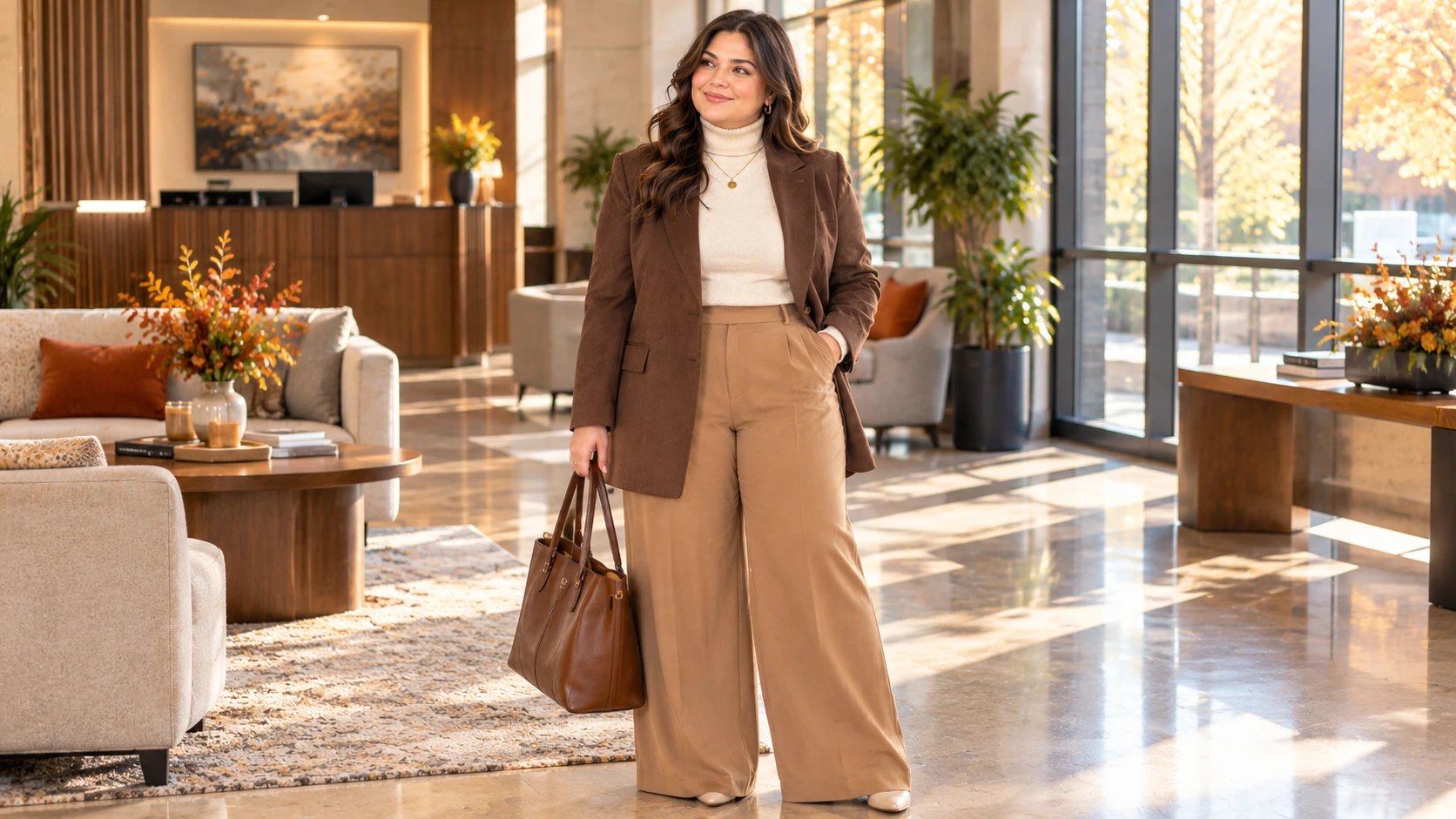 10 Fall Office Outfits for Curvy Women That Actually Work