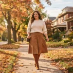 10 Fall Skirt Outfits For Work, Date Night & Weekends