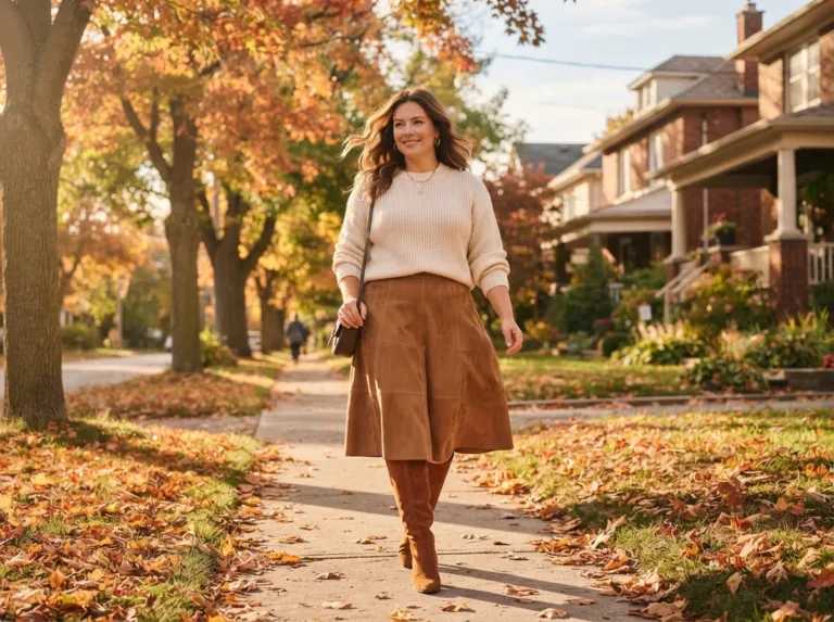 10 Fall Skirt Outfits For Work, Date Night & Weekends