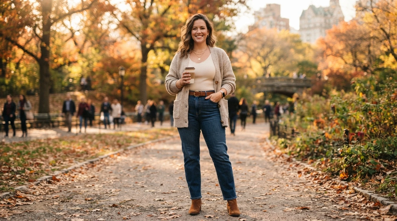 10 September Cardigan Outfits for Curvy & Plus-Size Women
