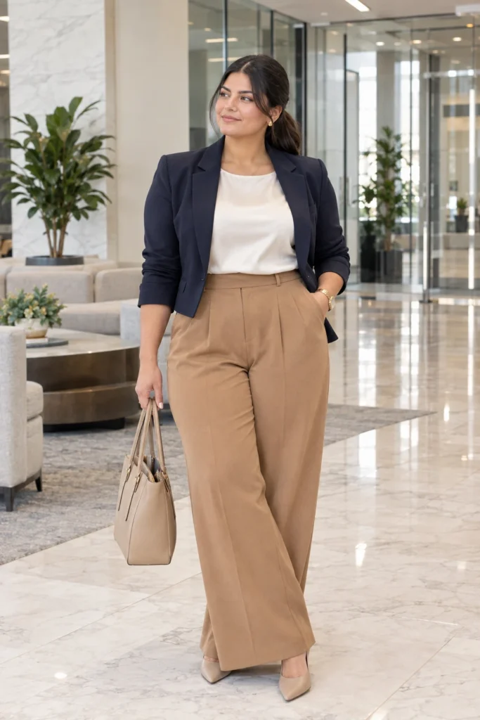 chic plus size outfit