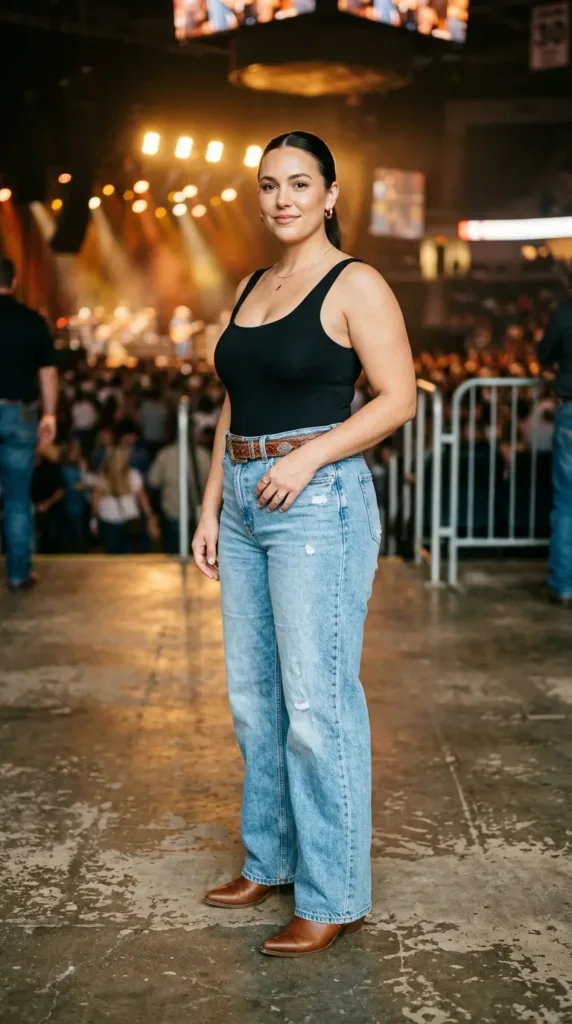 Bodysuit + Wide-Leg Statement