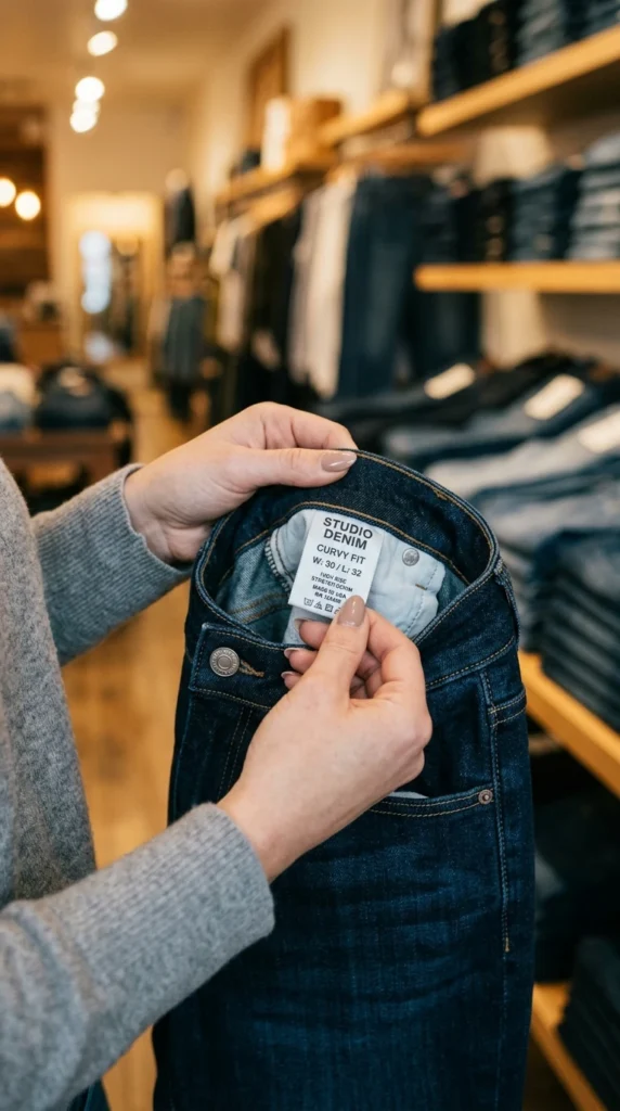 Choose Curvy-Fit Denim Over Straight Cuts