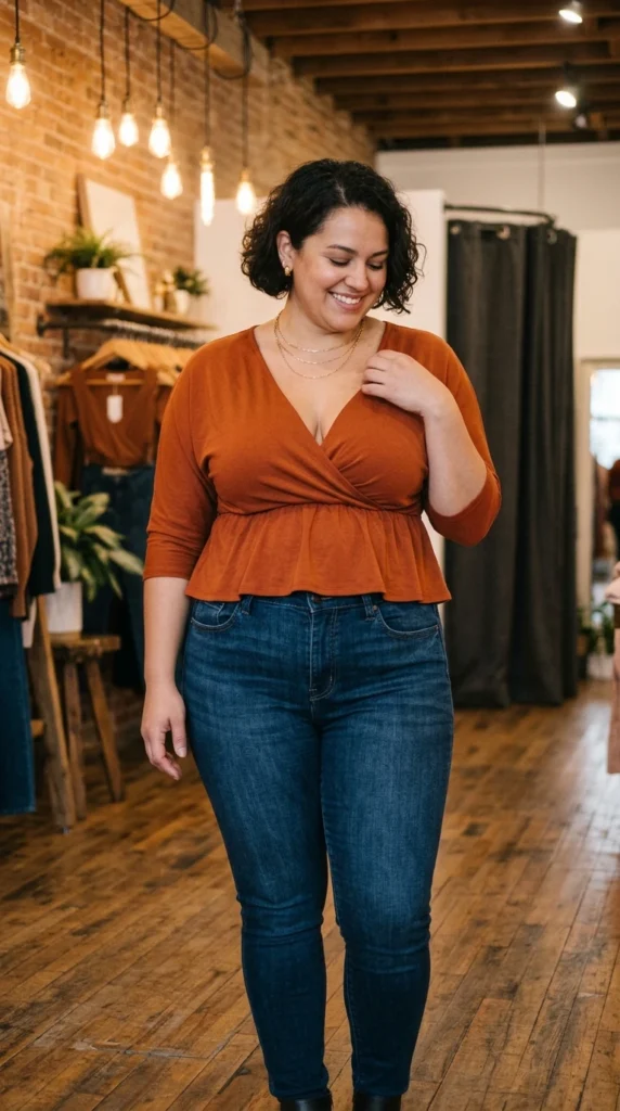 Choose Necklines That Open Up Your Upper Body