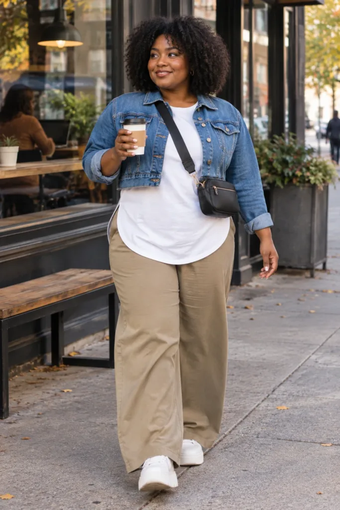 Coffee Run” Wide-Leg Wonder