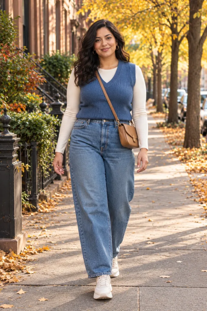 Cool Blue Barrel Jeans