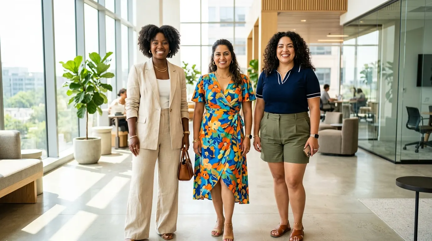 Curvy Girl Summer Workwear 10 Business Casual Looks