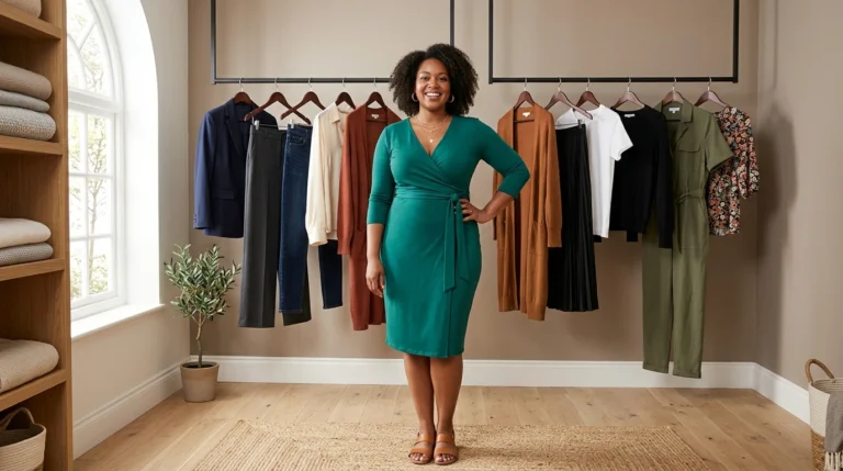 Dress Confidently Every Day With This 10-Piece Formula For Curvy Figures