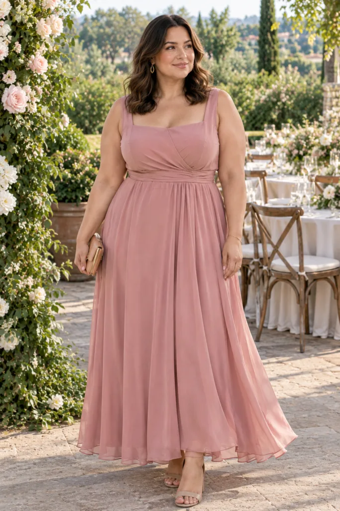 Dusty Rose Maxi Dress