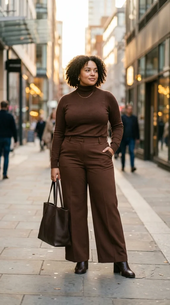 Go Monochrome From Waist To Hem