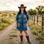 How to Style Cowboy Boots for Plus Size Women