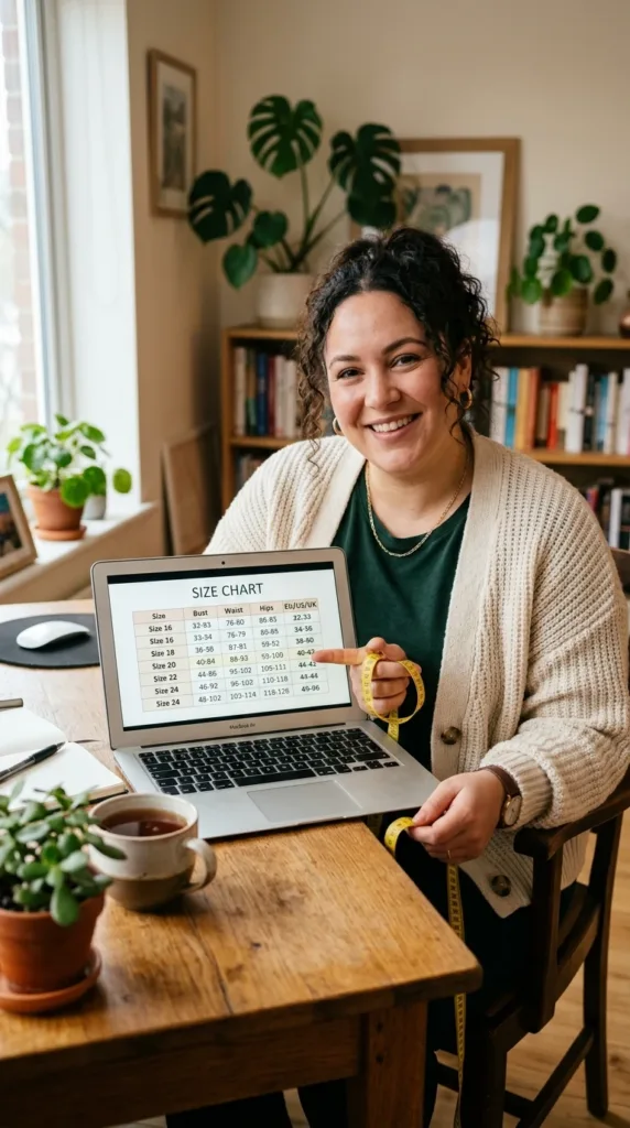 Match Your Measurements To Each Size Chart