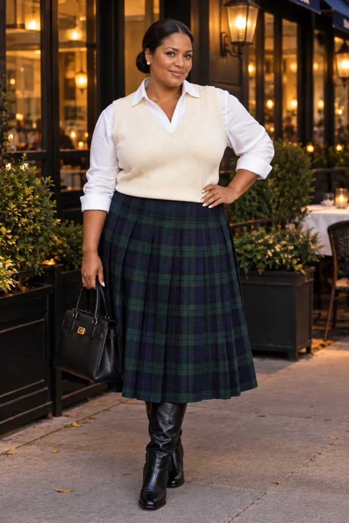 Modern Preppy Dinner Look