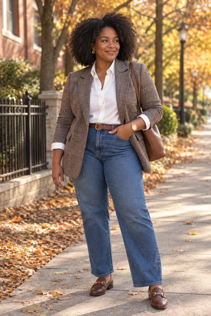 Modern Preppy” Plaid Moment