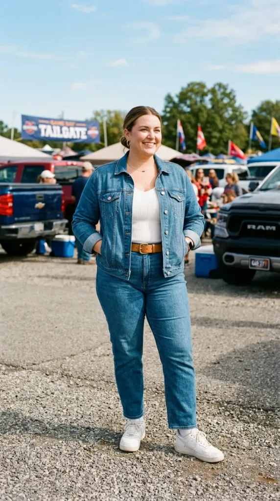 Monochrome Denim Dream