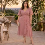 Pink Wedding Guest Dresses