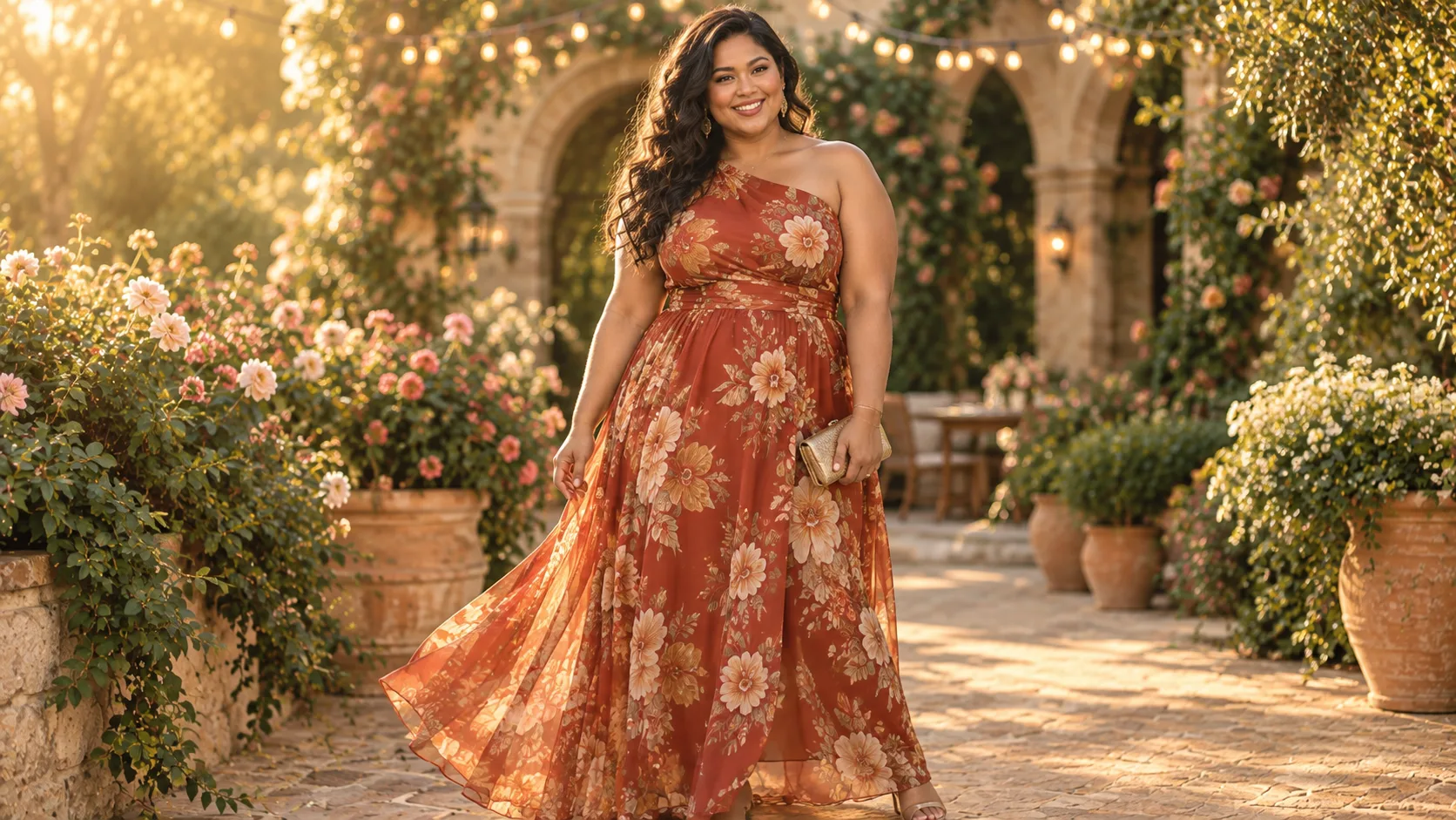 Plus Size August Wedding Guest Dress Outfits