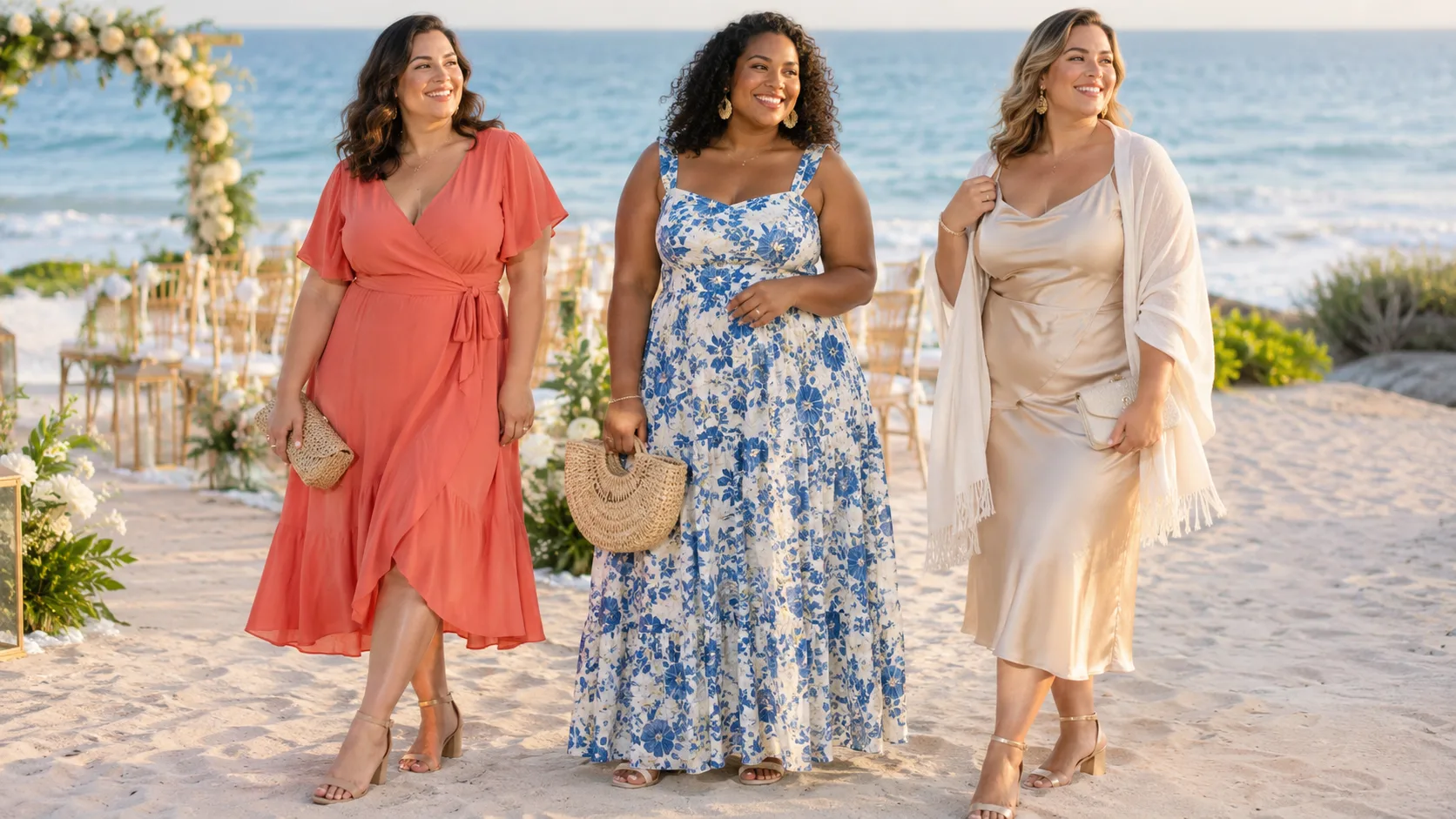 Plus Size Beach Wedding Guest Dresses