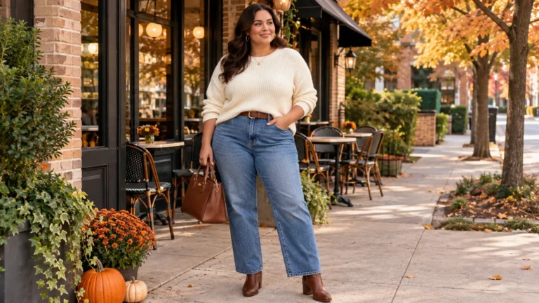 4 Plus Size Brunch Outfits for Fall That Feel Stylish & Comfortable