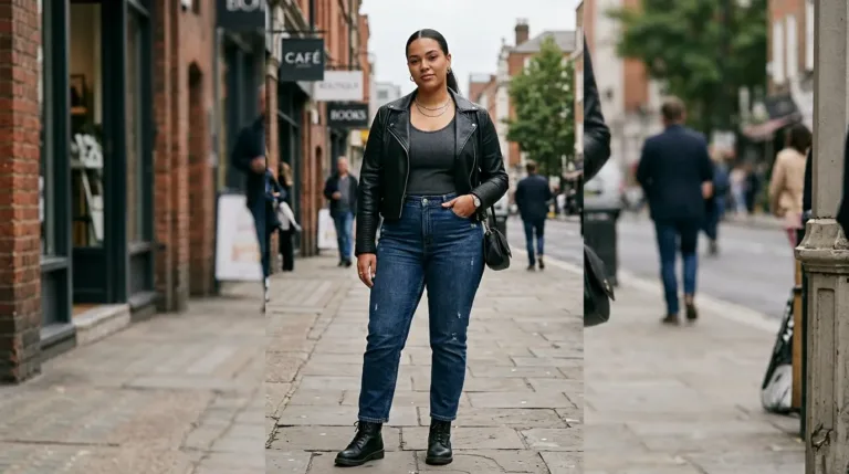 Plus Size Edgy Spring Outfits for Curvy Women