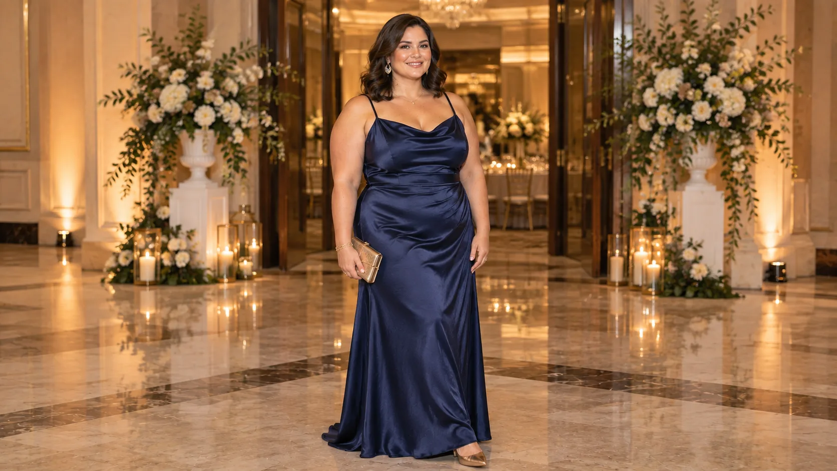 Plus Size Formal Wedding Guest Dresses