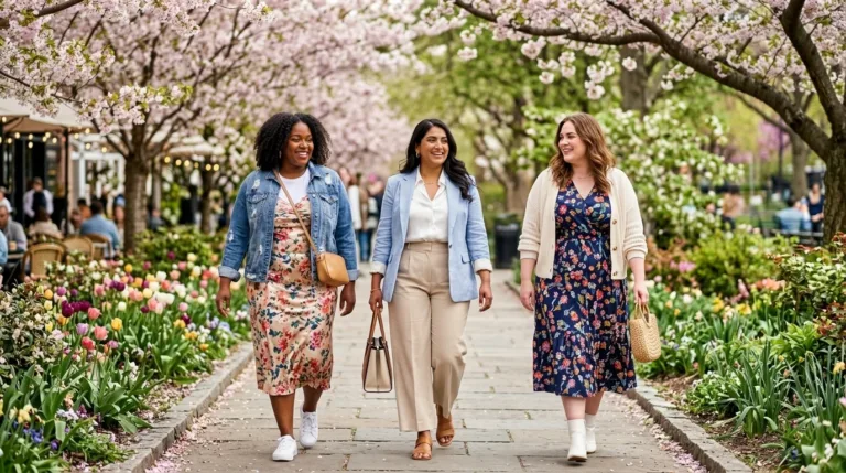 Plus Size Spring Summer Outfits for Curvy Women 2