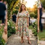 Plus Size Summer Wedding Guest Dresses for Curvy Women