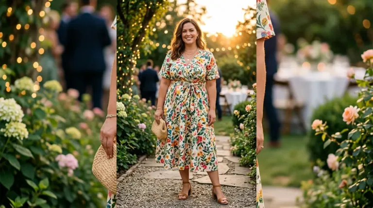 Plus Size Summer Wedding Guest Dresses for Curvy Women
