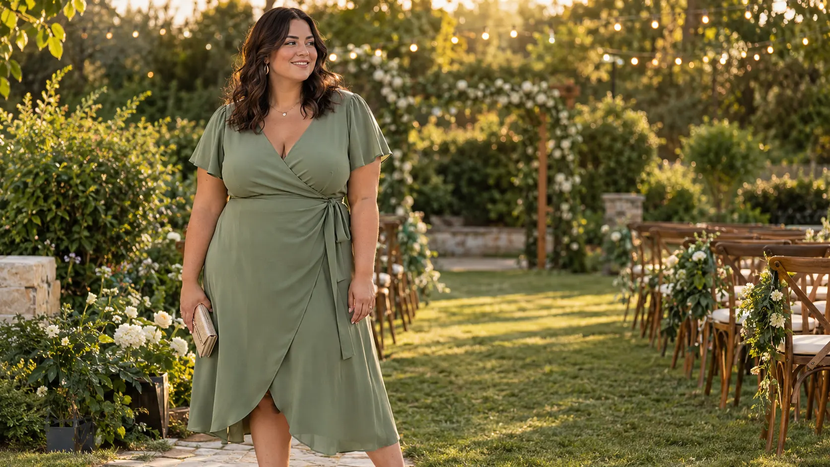 Plus Size Wedding Guest Cocktail Dresses