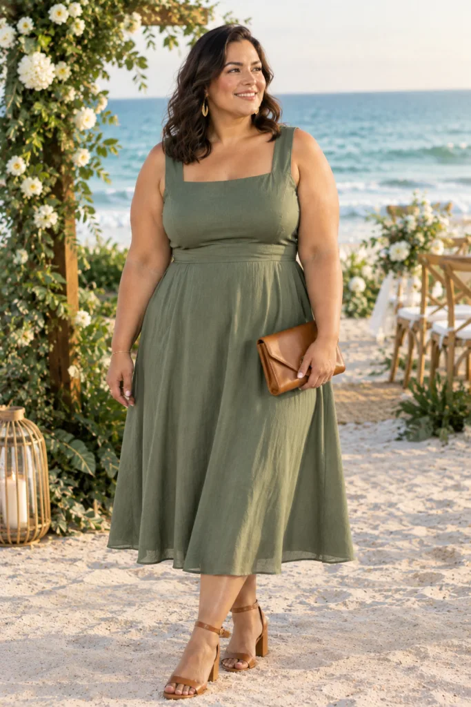 Sage Green Midi