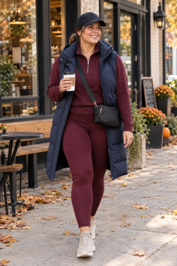 Sporty-Chic Coffee Catch-Up