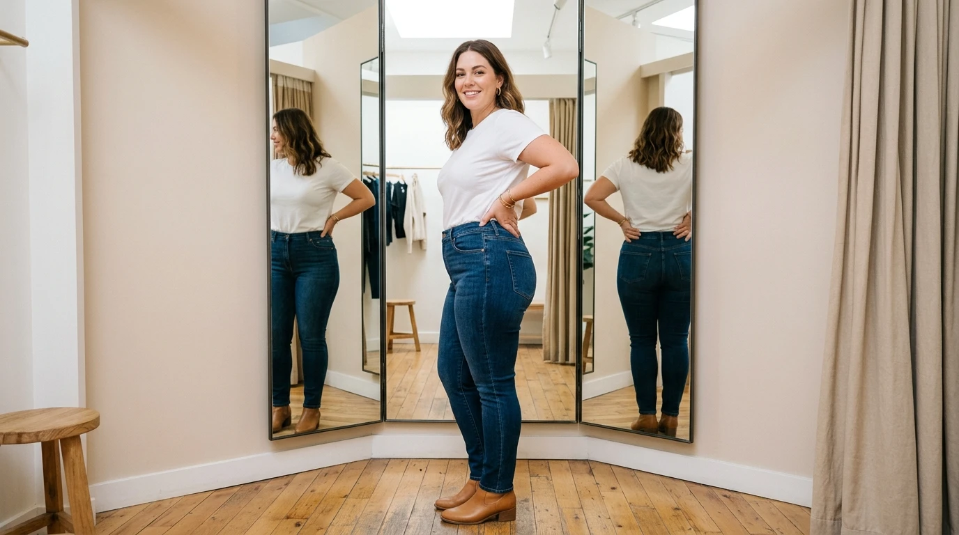 Stylist Reveals How To Find Jeans That Fit Thighs And Waist Perfectly