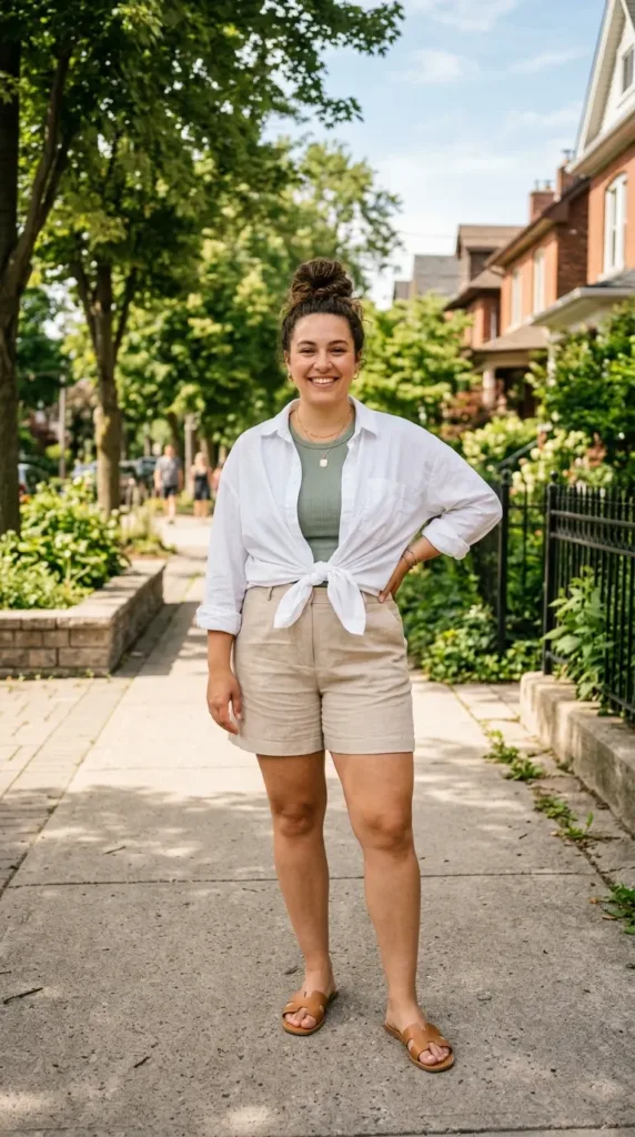 The Airy Button-Down Layer