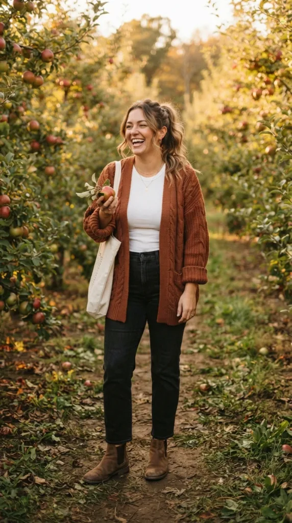 The Apple Picking Weekend Fit
