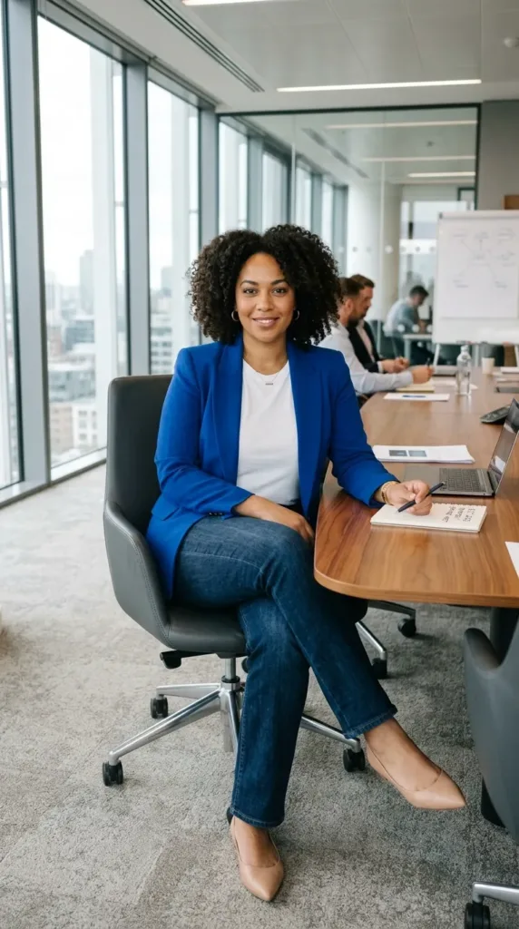The Conference Chic Blazer and Tee