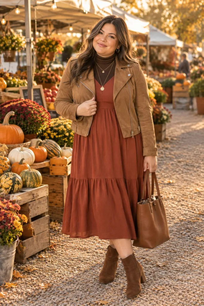 The Earthy Layered Look