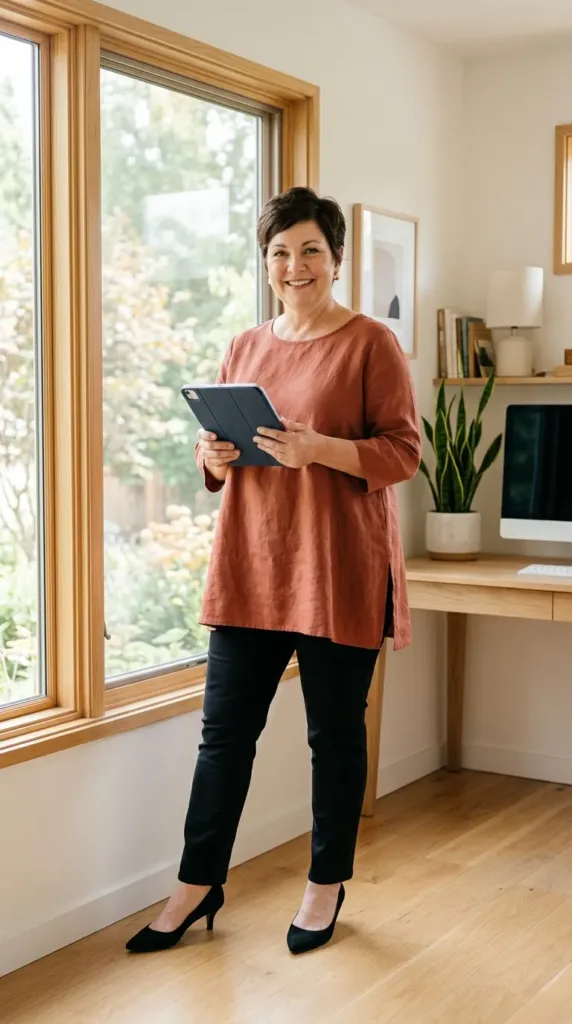 The Elevated Tunic & Slim Ankle Pants