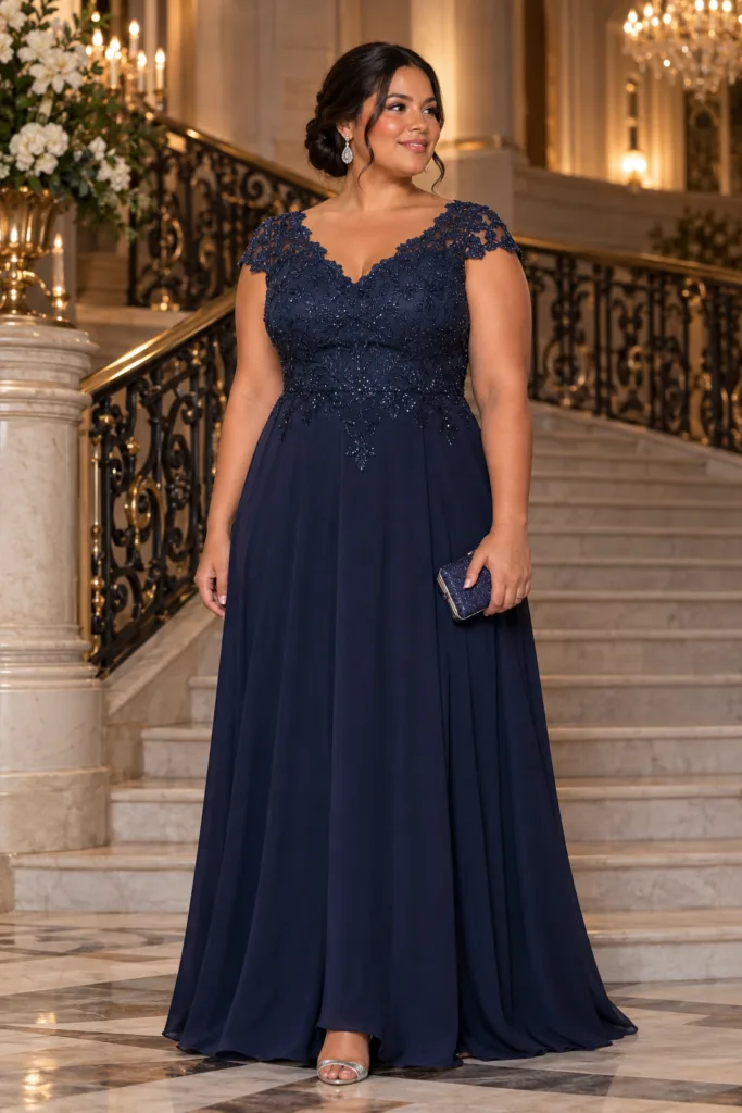 The Formal Black-Tie Gown