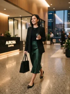 The Long-Workday-Into-Dinner Transition Look
