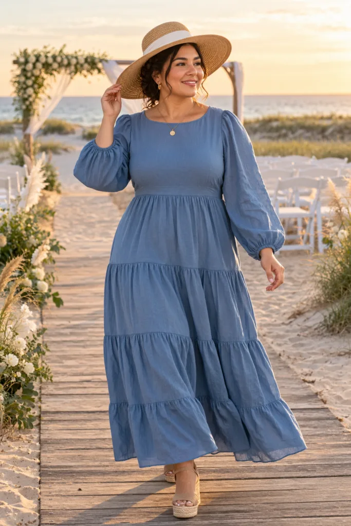 The Modest Tiered Maxi