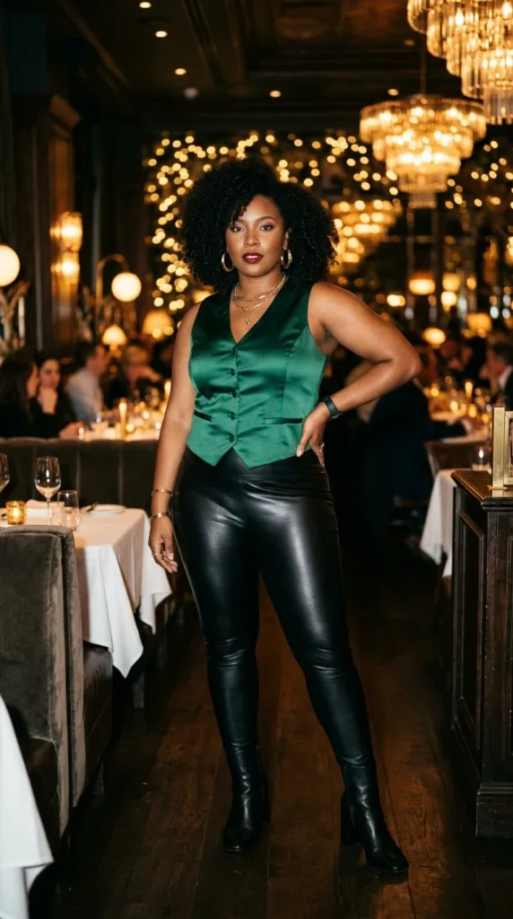 The Night Out Satin Vest