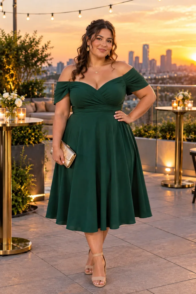 The Off-the-Shoulder Stunner