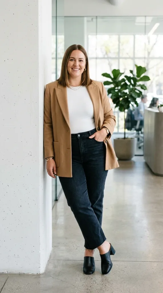 The Relaxed Tailored Blazer Look