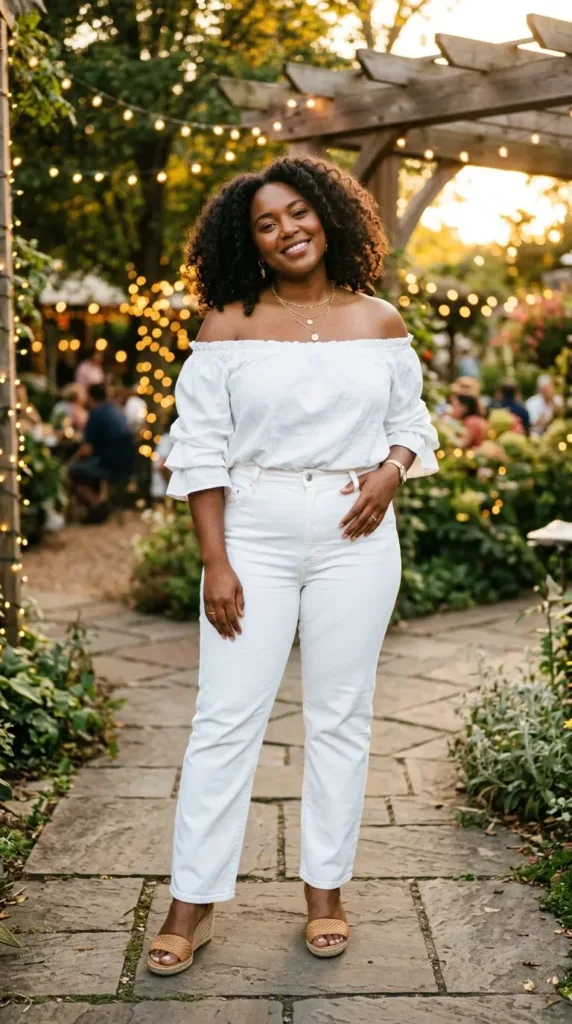 The Romantic Off-Shoulder Moment