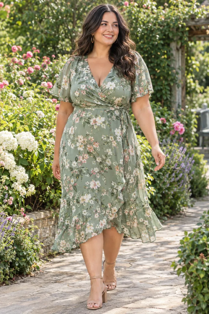 The Romantic Ruffle Wrap