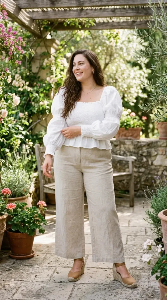The Romantic Smocked Top