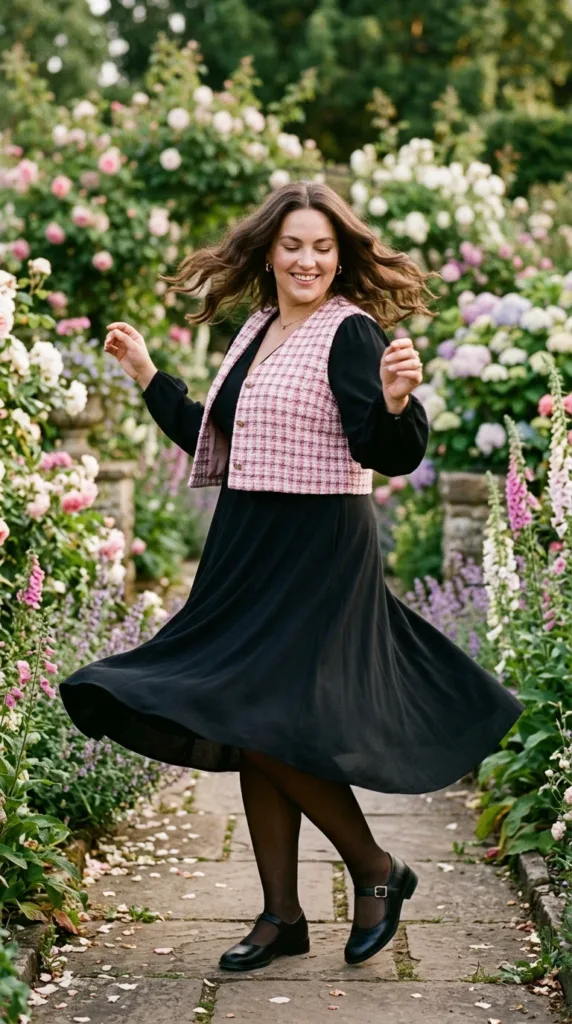 The Romantic Tweed Vest